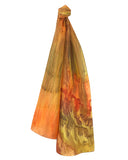Bufanda de seda ondulada de otoño - Soierie Huo